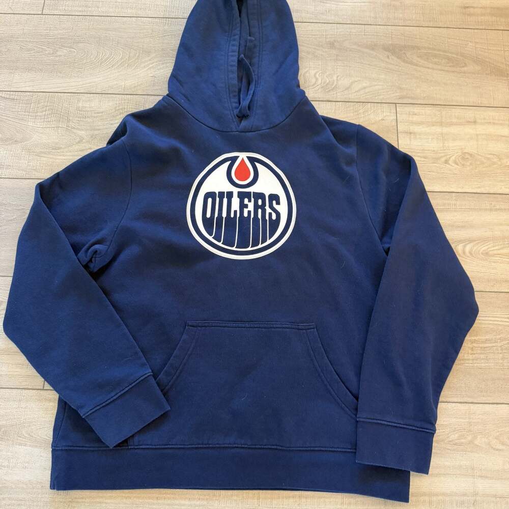 Connor McDavid 97 Edmonton Oilers Hoodie Mens L